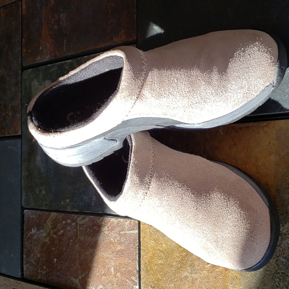 Sporto -  suede and rubber slip on mule, Size 7M